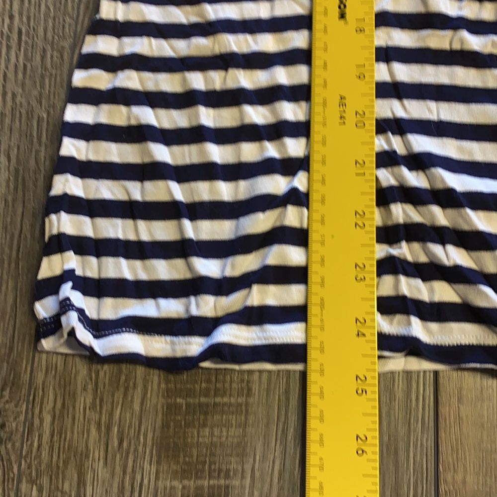 Hannah Womens Striped Embroidered Tank Top Size Small - Picture 11 of 11